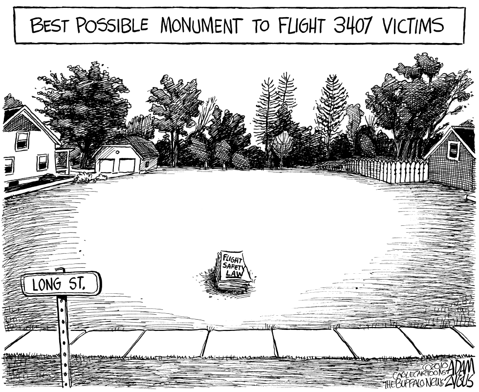 New Flight Safety Law - Buffalo Crash Memorial