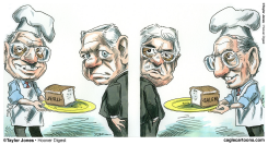 GEORGE MITCHELL OFRECE MEDIO PAN /  by Taylor Jones