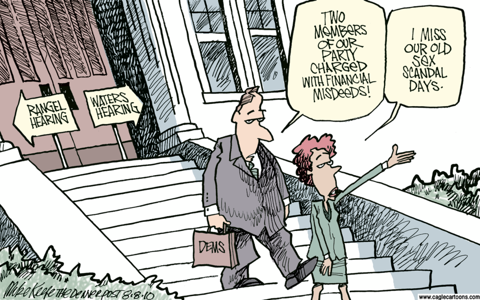 Democratic Party Scandals COLOR