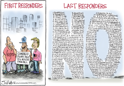 FIRST RESPONDERS by Joe Heller