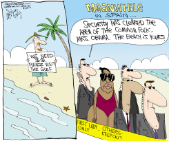 MICHELLE IN SPAIN  by Gary McCoy