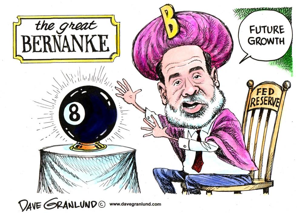  BERNANKE AND ECONOMIC OUTLOOK by Dave Granlund