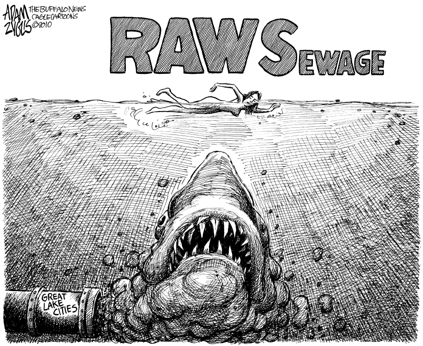 Raw Sewage in Great Lakes LOCAL