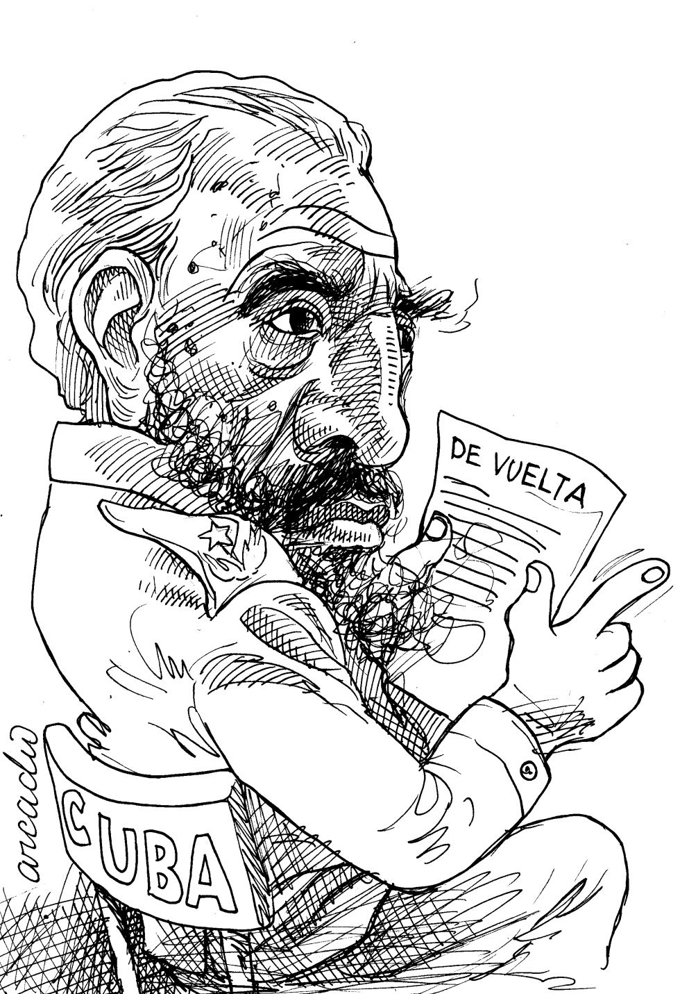Fidel a la carga de nuevo