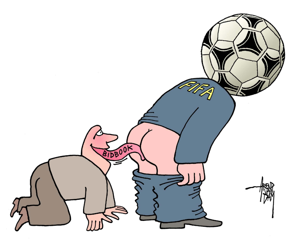 FIFA-bidbook = making concessions to FIFA