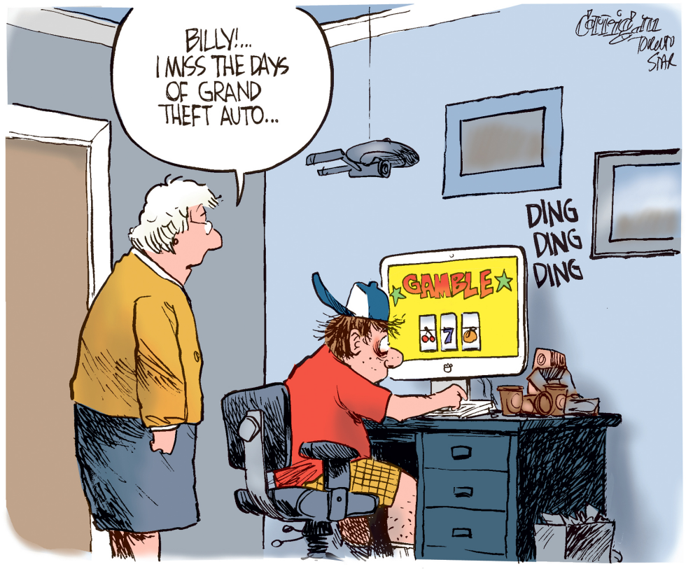 Kids gamble online