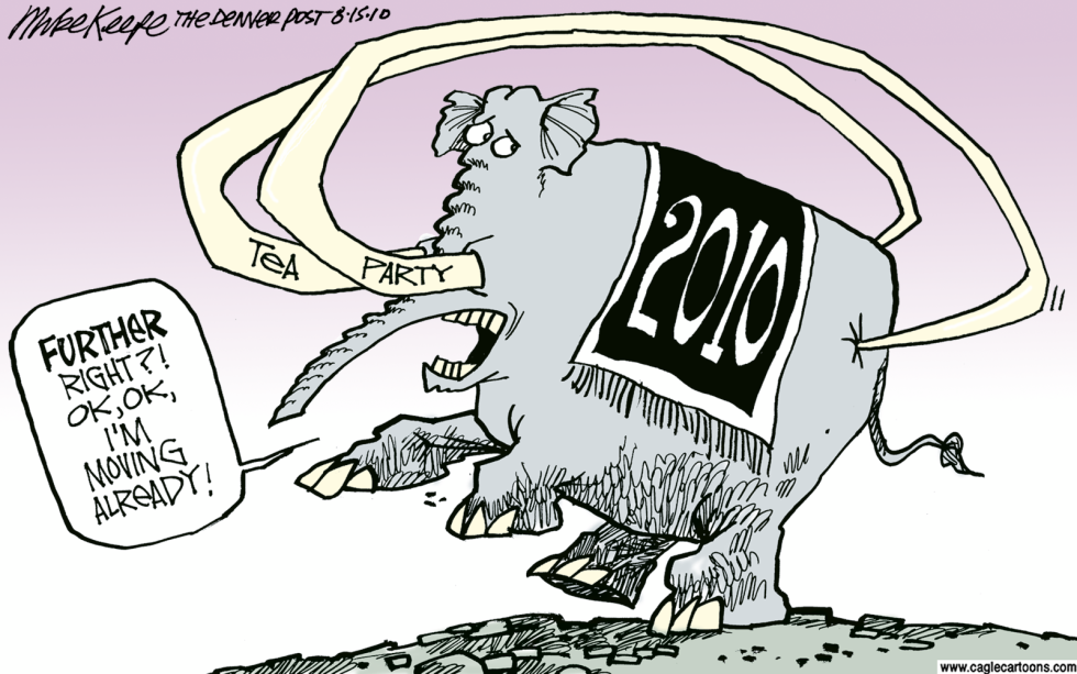 Tea Party Nudges GOP COLOR