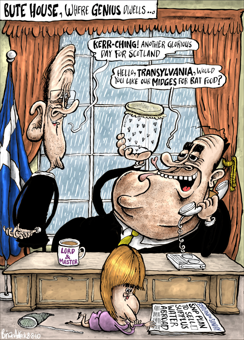 Scottish Government Plans to Sell Its Water