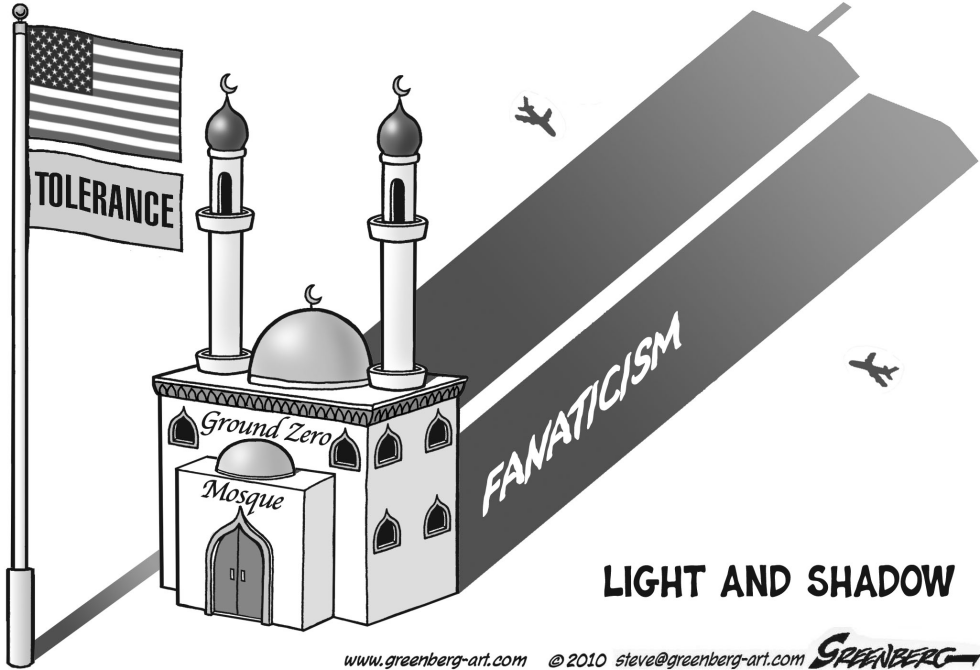 Mosque bw