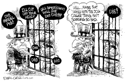 BAD DOG COLLARS by Daryl Cagle