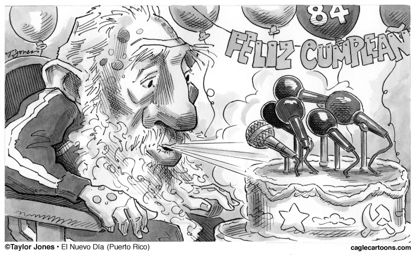 Fidel Casto tiene 84 años