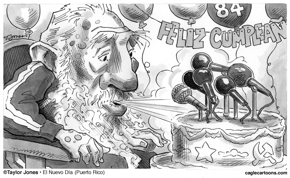 Fidel Casto tiene 84 años