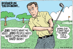 JOHN BOEHNER ON THE ECONOMY  by Monte Wolverton