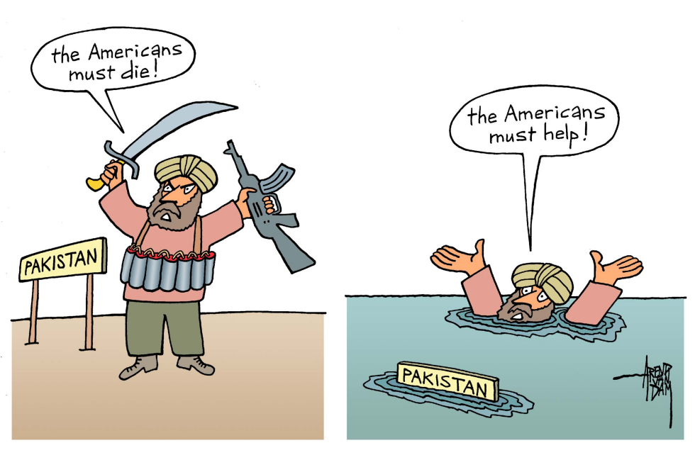 Pakistan flood and Americans