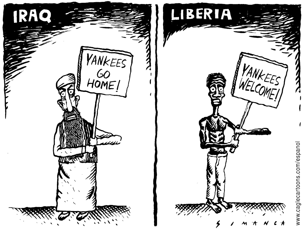 Iraq and Liberia - Puntos de vista