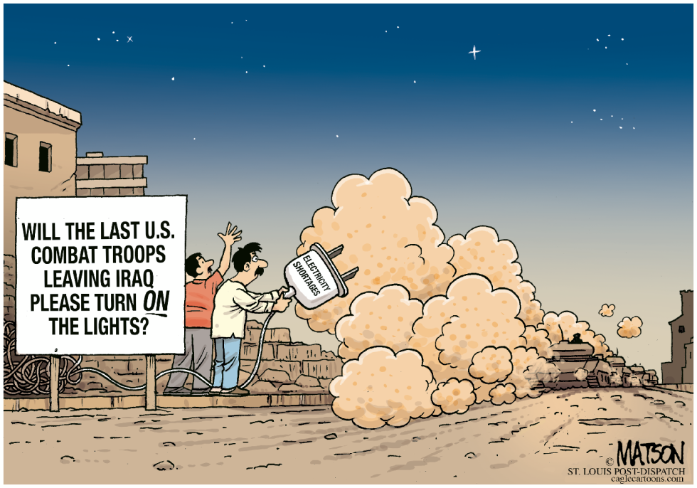 Last Combat Troops Leaving Iraq-COLOR