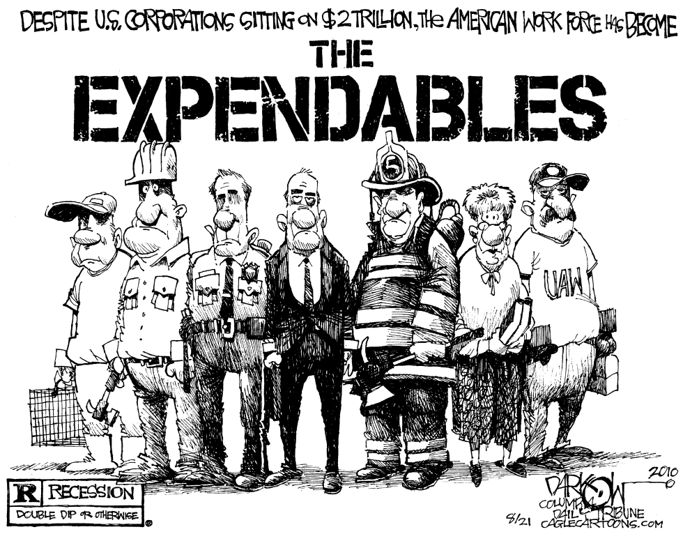  EXPENDABLE WORK FORCE by John Darkow