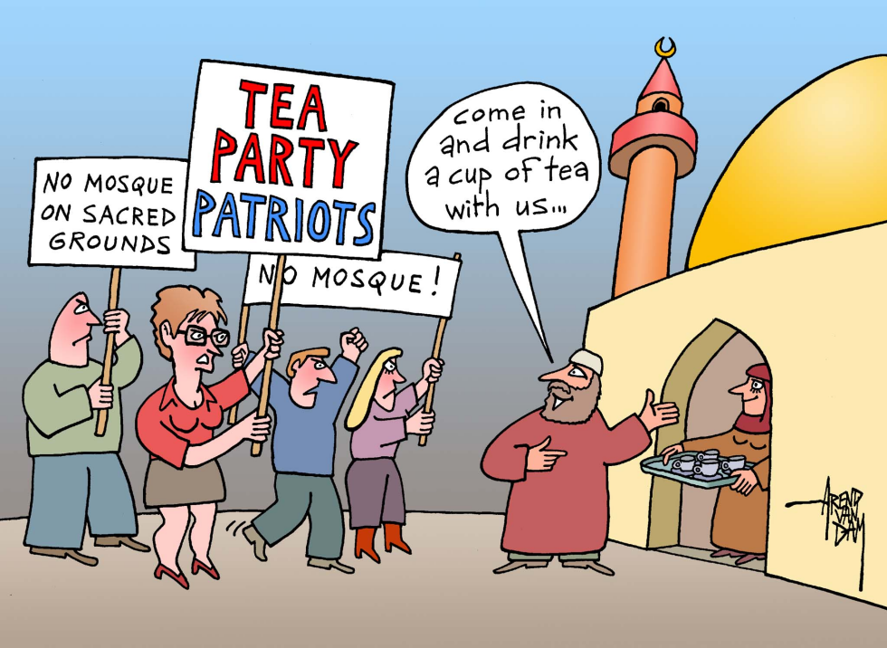 Tea Party protest against New York mosque