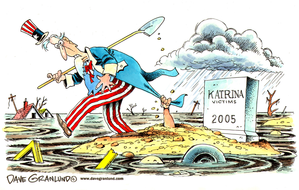  HURRICANE KATRINA 5TH ANNIVERSARY by Dave Granlund