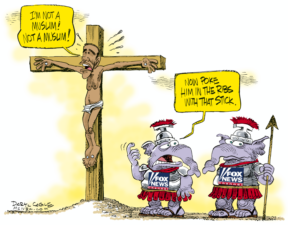 Obama Not a Muslim and Fox News COLOR