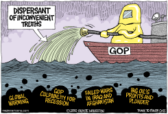 DISPERSING INCONVENIENT TRUTHS  by Monte Wolverton