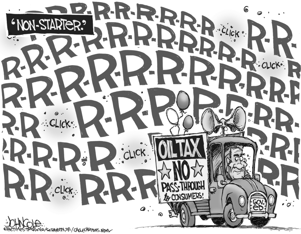 LOCAL PA -- Rendell and oil tax  BW