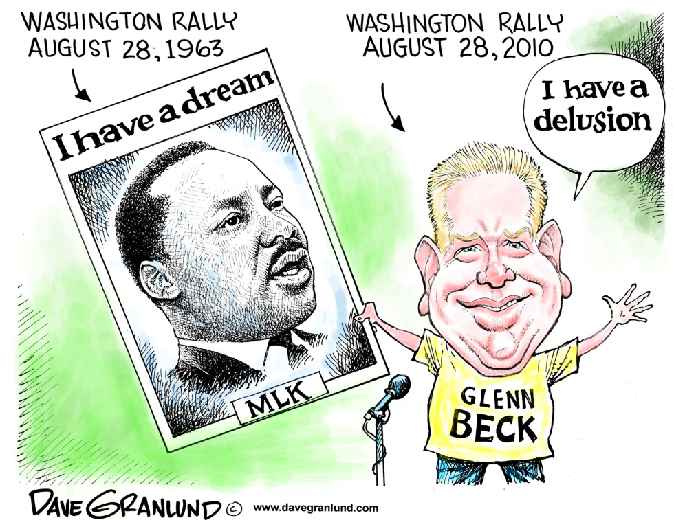  GLENN BECK DC RALLY by Dave Granlund