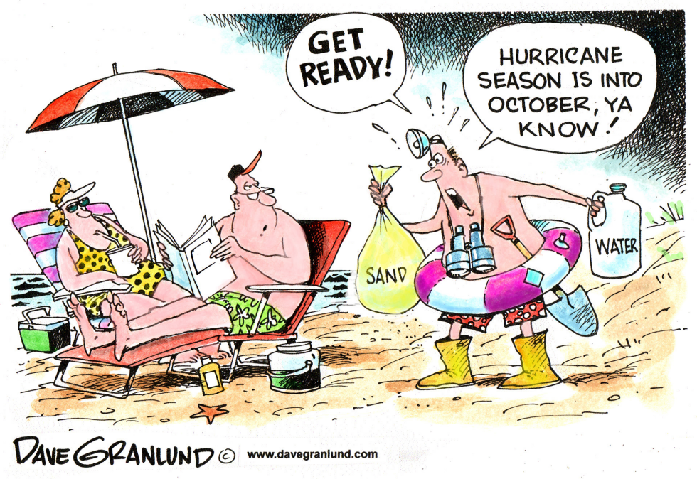  HURRICANE READINESS by Dave Granlund