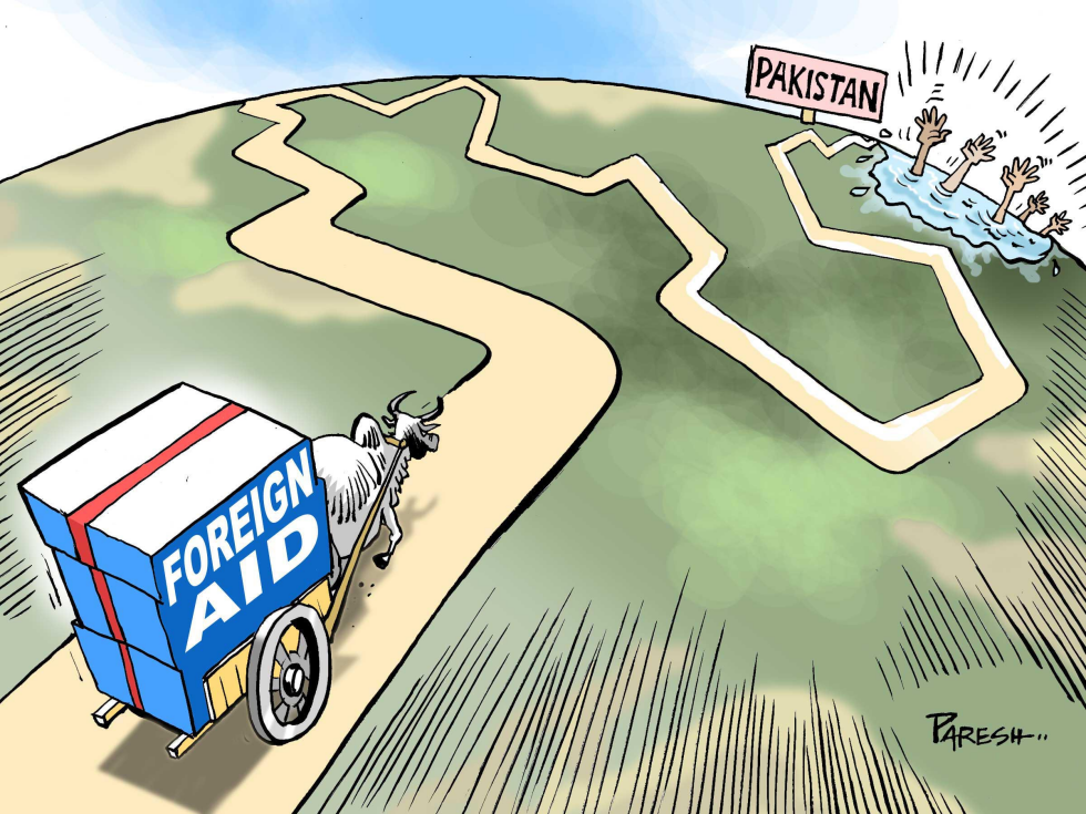  AID FOR PAKISTAN by Paresh Nath