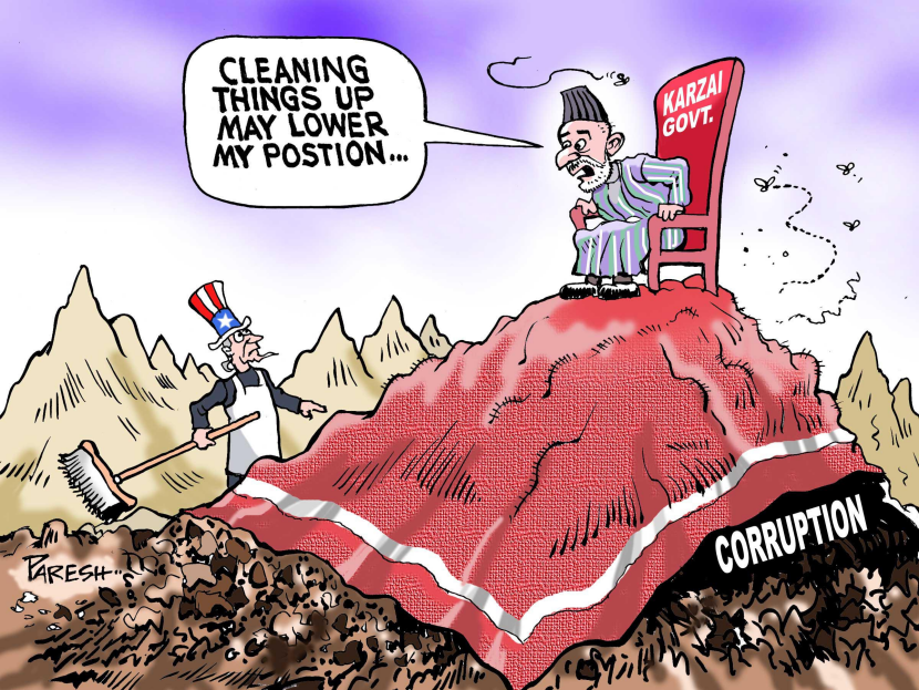 Corruption and Karzai COLOR