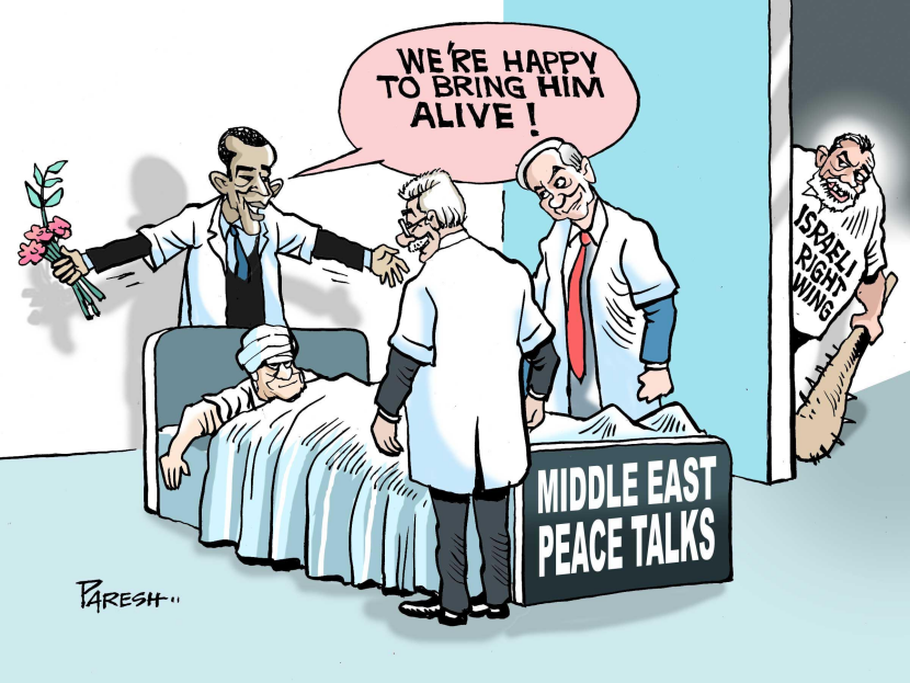 MidEast peace Talks COLOR