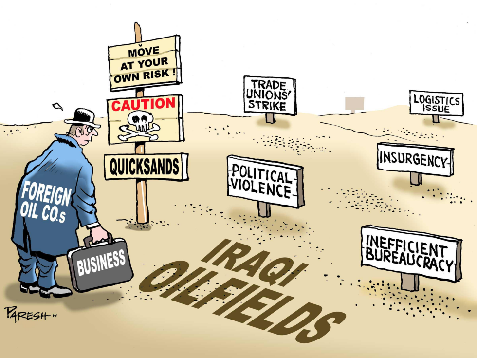Iraq oil COLOR