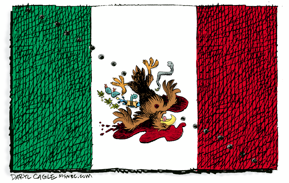 Violence in Mexico Color