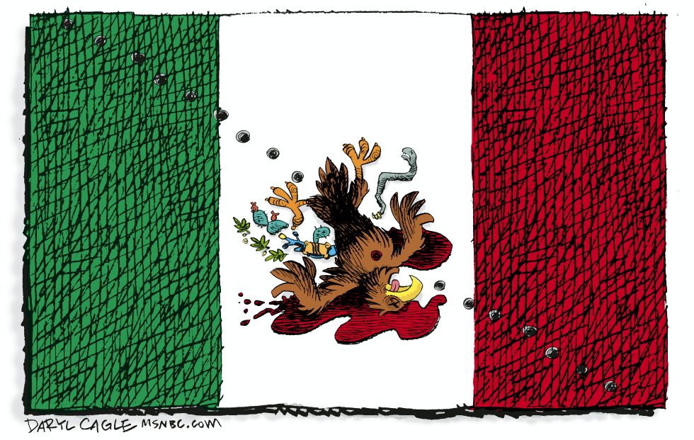  VIOLENCIA EN MEXICO  by Daryl Cagle