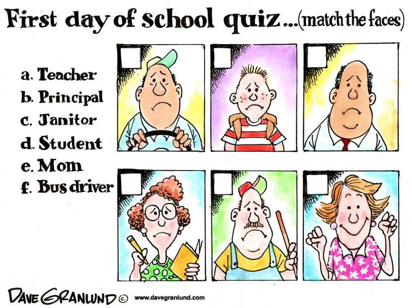 Back to school quiz