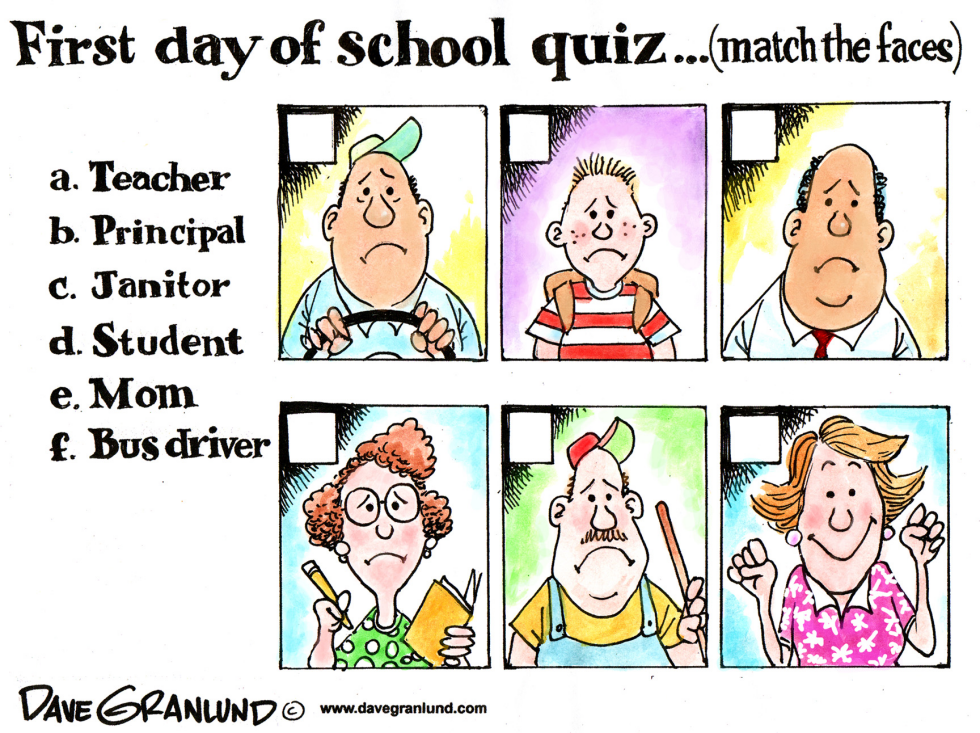Back to school quiz
