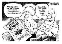 PROTECTING AGAINST BLOODSUCKERS by Jimmy Margulies