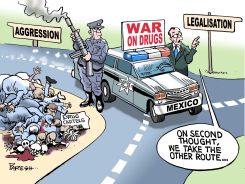WAR ON DRUGS  by Paresh Nath