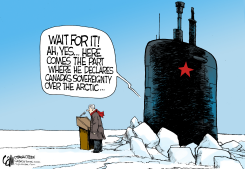 CANADA SOVEREIGNTY  by Cam Cardow