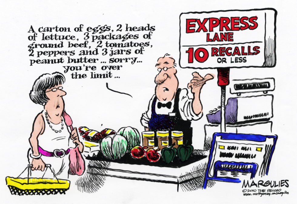 food recalls color