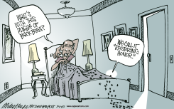 RESTORING HONOR  by Mike Keefe