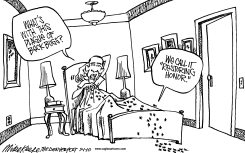 RESTORING HONOR  by Mike Keefe