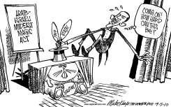 TWO STATE SOLUTION  by Mike Keefe