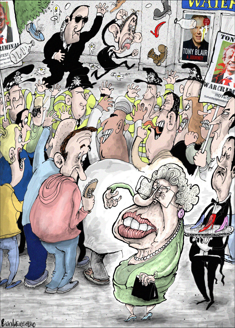 Tony Blairs Book Annoys Queeny
