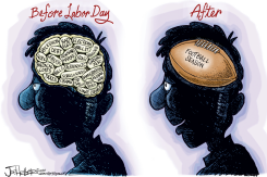 FOOTBALL SEASON by Joe Heller