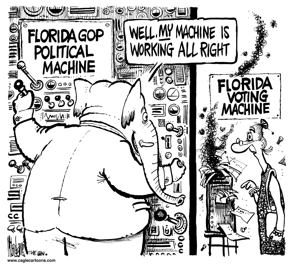  FLORIDA GOP MACHINES by Mike Lane