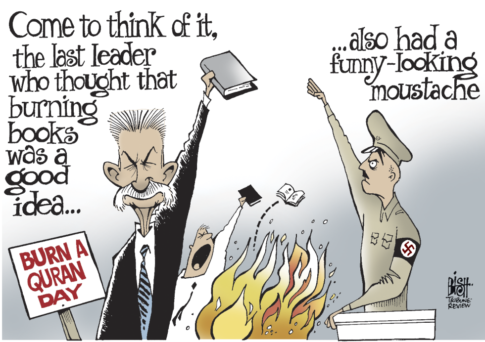 QURAN BURNING, COLOR