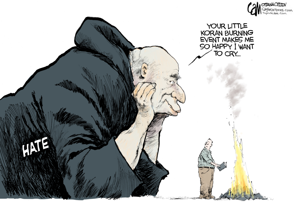 Book Burning COLOR