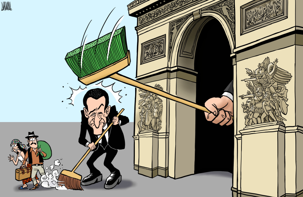 Sarkozy brings disgrace on himself