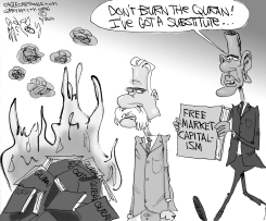 BURNING QURAN by Gary McCoy